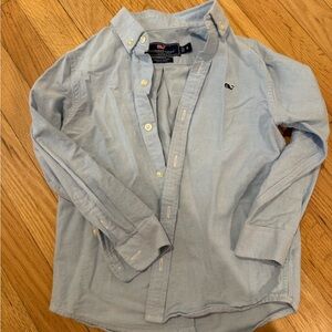 Vineyard Vines Light Blue Whale Shirt